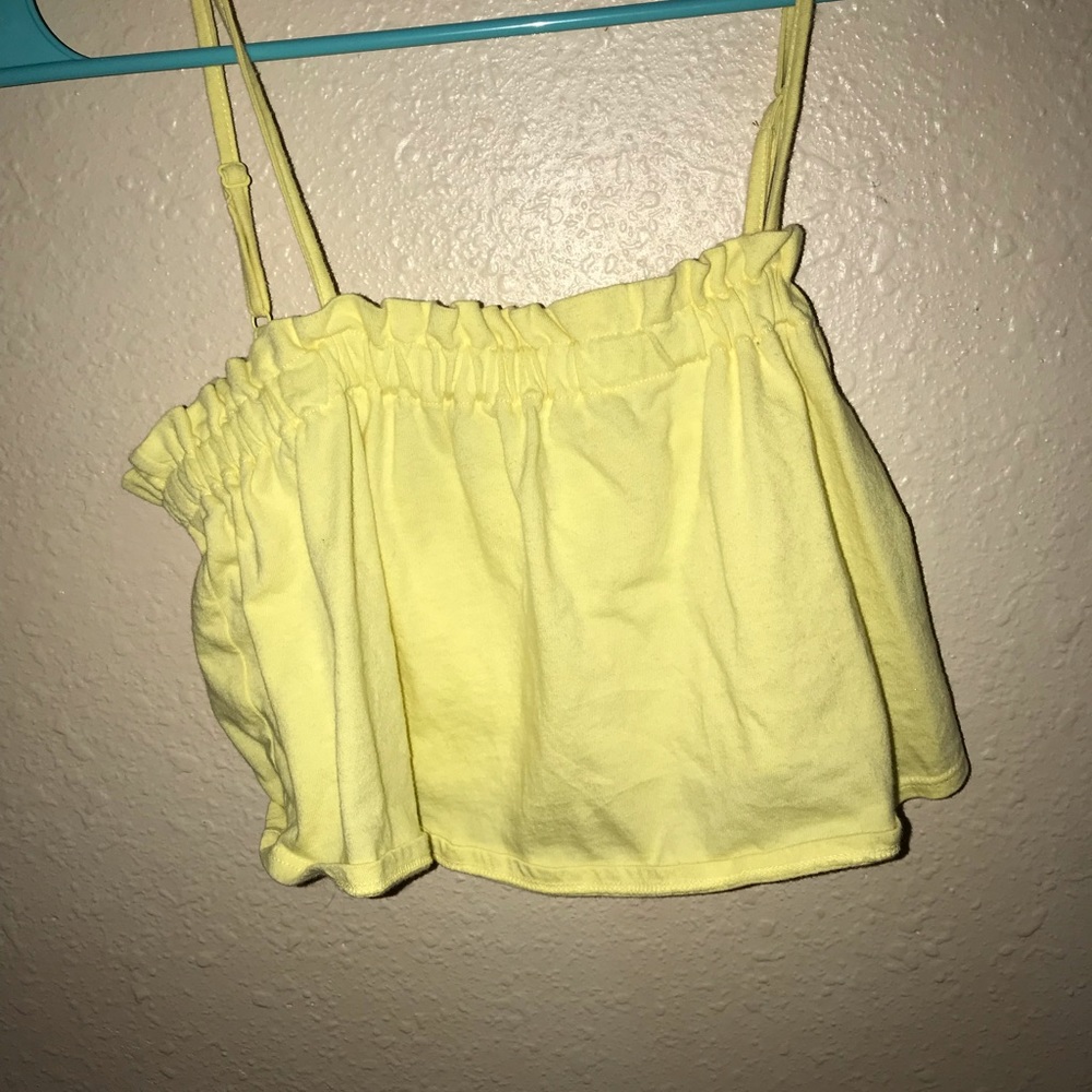 pacsun cropped shirt